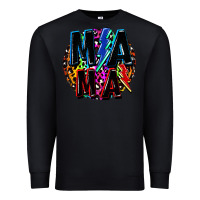 Black Mama lightning bolts Mother's Day Premium Sweatshirt - FaDigitalArtStudio