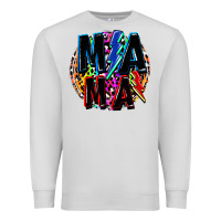 Dove Grey Mama lightning bolts Mother's Day Premium Sweatshirt - FaDigitalArtStudio