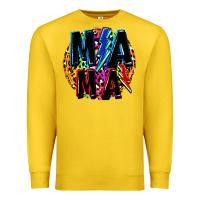 Mama Lightning Bolts Mother's Day Premium Sweatshirt | Teevron