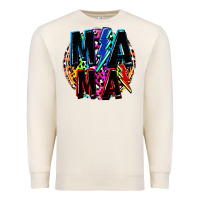 Sandshell Mama lightning bolts Mother's Day Premium Sweatshirt - FaDigitalArtStudio