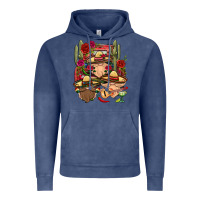 Vintage Denim Mexican Gnomies Truck Vintage Hoodie - BundleAndBundleShop
