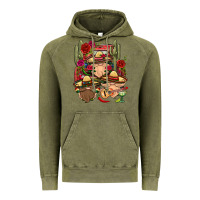 Vintage Olive Mexican Gnomies Truck Vintage Hoodie - BundleAndBundleShop