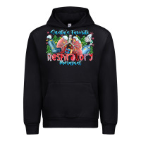 Santa's Favorite Respiratory Therapist Urban Hoodie | Teevron