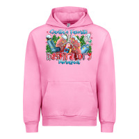 Fuchsia Pink santa's favorite respiratory therapist Urban Hoodie - CowhideDigitalArt
