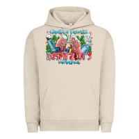 Pigment French Oak santa's favorite respiratory therapist Urban Hoodie - CowhideDigitalArt