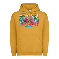 Pigment Peanut Butter santa's favorite respiratory therapist Urban Hoodie - CowhideDigitalArt