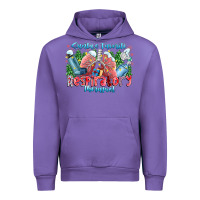 Tulip santa's favorite respiratory therapist Urban Hoodie - CowhideDigitalArt