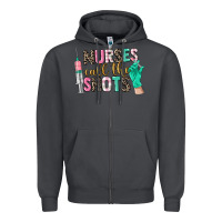 Smoke nurses call the shots Zipper Hoodie - CowGirlArtShop