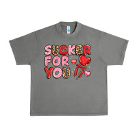 Tornado lovethemed typography with heart lollipop Urban Heavy Tee - LillyAllenDesigns