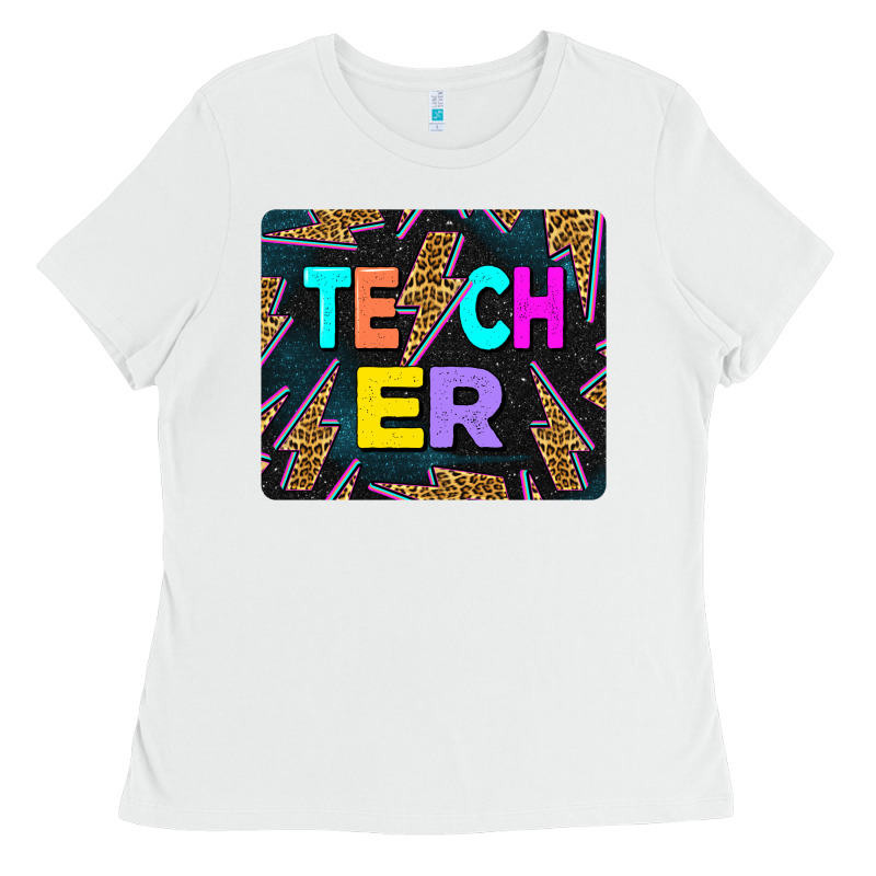 Teacher Flash Ladies Tee by LillyAllenDesigns | Teevron