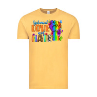 Vintage Mustard Spread Love Not Hate Vintage Tee - BundleAndBundleShop
