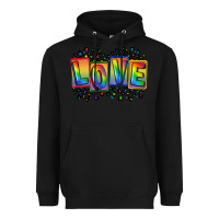 Black Love pride Heavyweight Hoodie - FaDigitalArtStudio