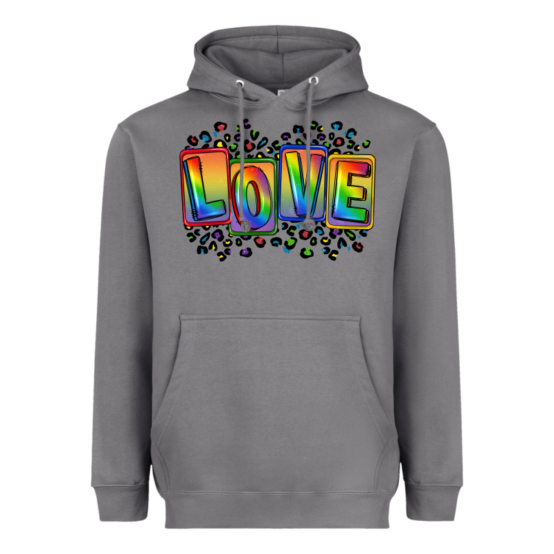 Love Pride Heavyweight Hoodie by FaDigitalArtStudio | Teevron
