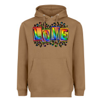 Toasted Coconut Love pride Heavyweight Hoodie - FaDigitalArtStudio