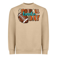 Mushroom Football kinda day Heavyweight Sweatshirt - NancyCooperArtShop