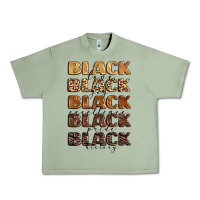 Typography Variations In Animal And Glitter Textur Urban Heavy Tee | Teevron