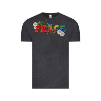 Lgbtq Peace With Daisy Vintage Tee | Teevron