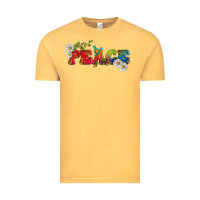 Vintage Mustard Lgbtq Peace With Daisy Vintage Tee - BundleAndBundleShop