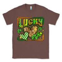 Chestnut lucky st patricks day hearts Classic Tee - LillyAllenDesigns