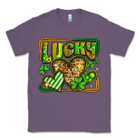 Lavender lucky st patricks day hearts Classic Tee - LillyAllenDesigns