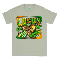 Matcha lucky st patricks day hearts Classic Tee - LillyAllenDesigns
