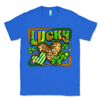 True Royal lucky st patricks day hearts Classic Tee - LillyAllenDesigns