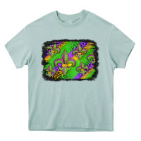 Arona mardi gras fleur de lis background Heavy Core Tee - Jasminsmagicworld