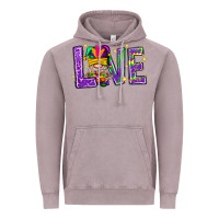 Vintage Zinc Mardi Gras Love With Gnome Vintage Hoodie - BundleAndBundleShop