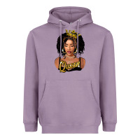Lavender black queen Heavyweight Hoodie - FaDigitalArtStudio