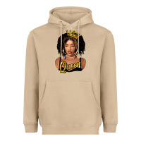 Mushroom black queen Heavyweight Hoodie - FaDigitalArtStudio