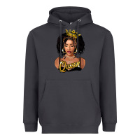 Smoke black queen Heavyweight Hoodie - FaDigitalArtStudio