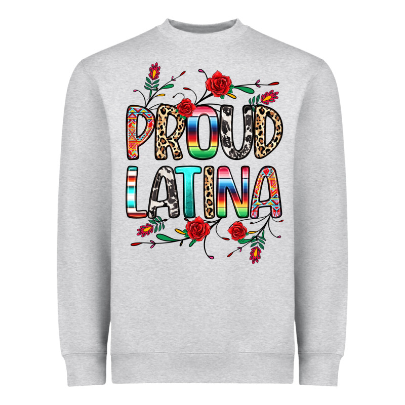 Proud Latina Heavyweight Sweatshirt by texasbilliewilder | Teevron