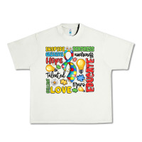 Pistachio name puzzle ribbon of inspiration Urban Heavy Tee - LillyAllenDesigns