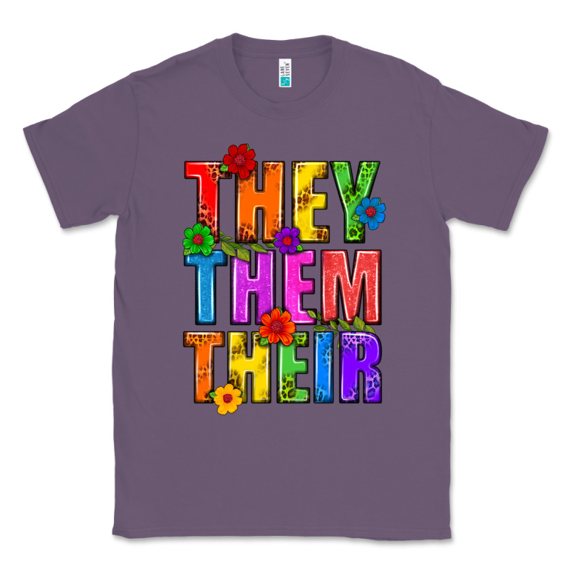 They Them Their Pride Lgbtq Classic Tee by BundleAndBundleShop | Teevron