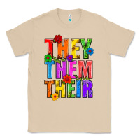 Mushroom They Them Their Pride LGBTQ Classic Tee - BundleAndBundleShop