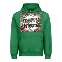 Emerald merry Christmas Urban Hoodie - CowhideDigitalArt