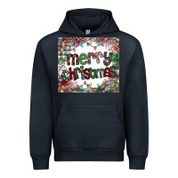 Navy merry Christmas Urban Hoodie - CowhideDigitalArt