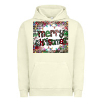 Pigment Pistachio merry Christmas Urban Hoodie - CowhideDigitalArt