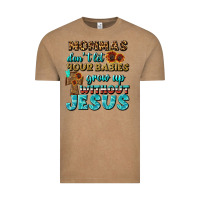 Mommas Don't Let Your Babies Grow  Up Without Jesus Vintage Tee | Teevron