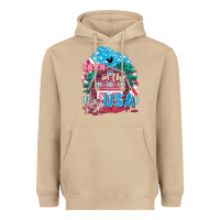 Mushroom Barn in the USA Heavyweight Hoodie - FaDigitalArtStudio