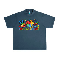 Midnight Navy accept love understand Urban Heavy Tee - LillyAllenDesigns