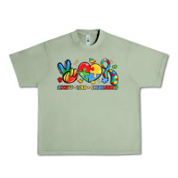 Oil Green accept love understand Urban Heavy Tee - LillyAllenDesigns