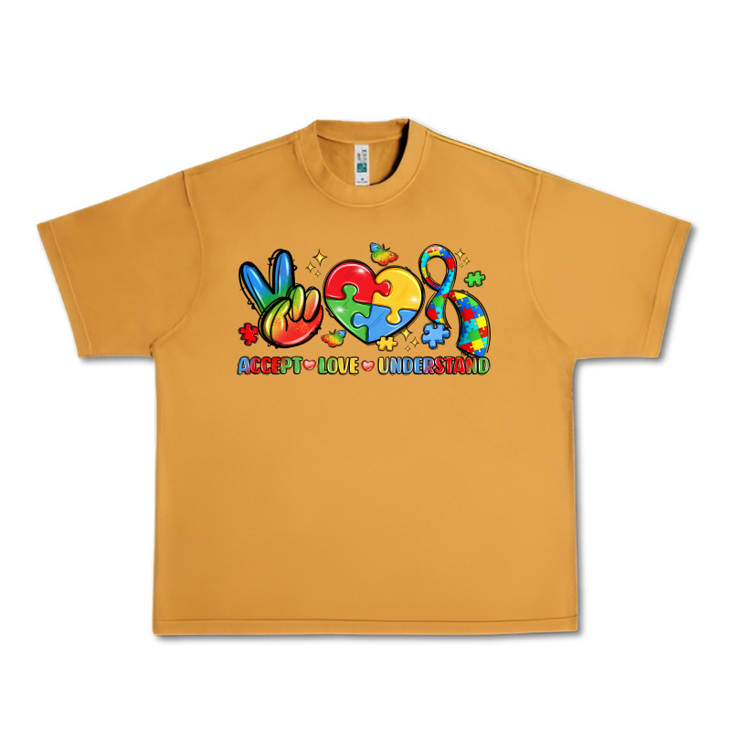 Accept Love Understand Urban Heavy Tee by LillyAllenDesigns | Teevron