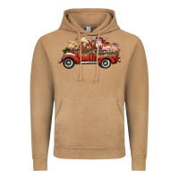 Vintage Camel christmas truck with farm animals Vintage Hoodie - RanaPortraitStore