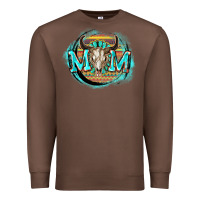 Chestnut Aztec mom Mother's Day Premium Sweatshirt - FaDigitalArtStudio