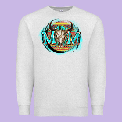 Aztec Mom Mother's Day Premium Sweatshirt Designed By Fadigitalartstudio
