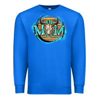 True Royal Aztec mom Mother's Day Premium Sweatshirt - FaDigitalArtStudio