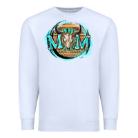 White Aztec mom Mother's Day Premium Sweatshirt - FaDigitalArtStudio
