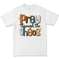 White pray throthe chaos Premium Tee - MaliasSmallBusiness