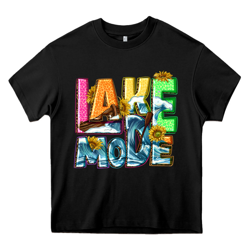 Lake Mode Summer Heavy Core Tee by NancyCooperArtShop | Teevron